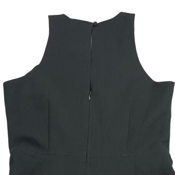 NWT BANANA REPUBLIC Stretch Racerback Fit-and-Flare Sz 0 Black - Picture 7 of 7